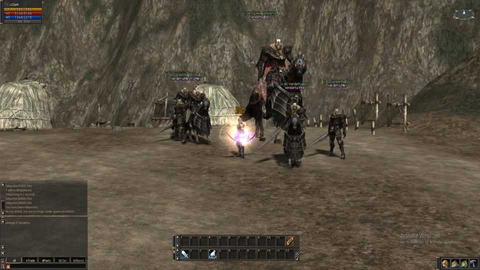 Custom PvP x5000 server preview